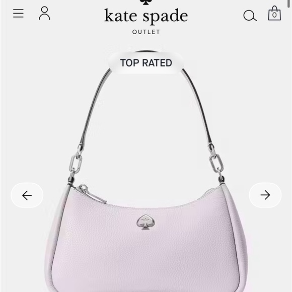 kate spade Handbags - Kate Spade Light Purple Shoulder Bag